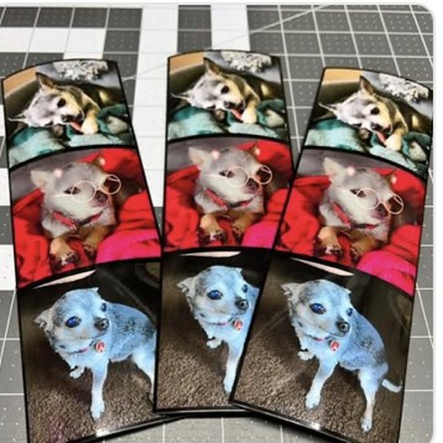 Custom printed cup wraps